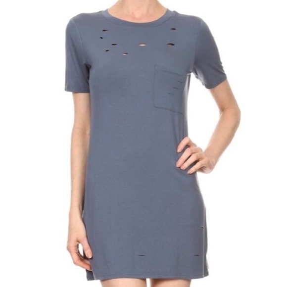 sugar Punch COUTURE Dresses & Skirts - 3 /35 DISTRESSED FLIRTY MINI DRESS